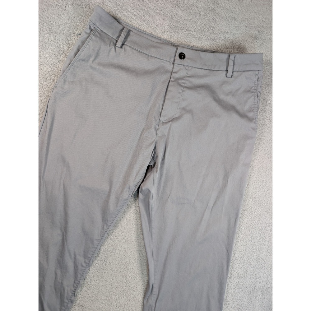 Birddogs Boomstick Mens 34x34 Grey Performance Chino Pants Cotton Blend Stretch